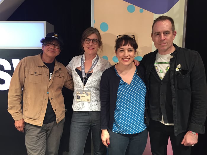 Ted Leo, Rebecca Gates, Molly Neuman, and Money Mark at SXSW